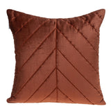 Parkland Collection Tobyn Transitional Burnt Orange Throw Pillow