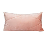 Parkland Collection Koko Transitional Quilted Pink Throw Pillow