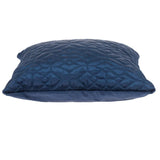 Parkland Collection Sora Transitional Navy Throw Pillow