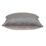 Parkland Collection Reta Transitional Taupe Throw Pillow