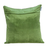 Parkland Collection Cristal Transitional Olive Throw Pillow
