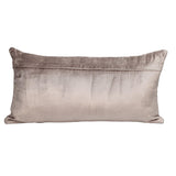 Parkland Collection Cristal Transitional Taupe Throw Pillow