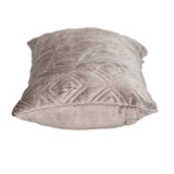 Parkland Collection Aleta Transitional Taupe Throw Pillow