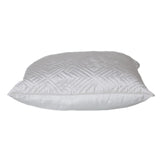 Parkland Collection Eris Transitional White Throw Pillow
