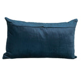 Parkland Collection Bazyli Transitional Navy Throw Pillow