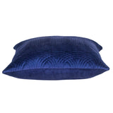 Parkland Collection Iphis Transitional Blue Throw Pillow