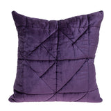 Parkland Collection Zoe Transitional Purple Throw Pillow