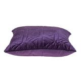 Parkland Collection Delta Transitional Purple Throw Pillow