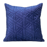 Parkland Collection Delta Transitional Blue Throw Pillow