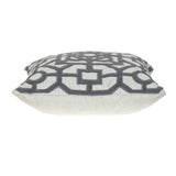 Parkland Collection Hazel Transitional White Throw Pillow