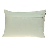 Parkland Collection Misty Transitional White Throw Pillow