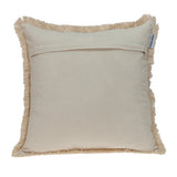 Parkland Collection Abu Transitional Beige Throw Pillow
