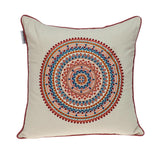 Parkland Collection Glibo Transitional Beige Throw Pillow
