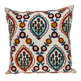 Parkland Collection Florina Transitional Beige Throw Pillow