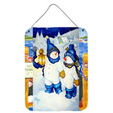 Caroline'S Treasures Pjc1009Ds1216 Follow Me Snowman Wall Or Door Hanging Prints, 16 X 12, Multicolor