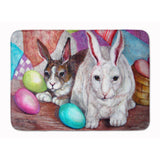 Caroline'S Treasures Buddies Easter Rabbit Floor Mat, 19 X 27, Multicolor