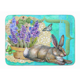 Caroline'S Treasures Springtime Easter Rabbit Floor Mat, 19 X 27, Multicolor