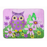 Caroline'S Treasures Friend Owl Floor Mat, 19 X 27, Multicolor