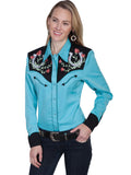 HORSE SHOE EMB. BLOUSE