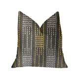 Plutus Capella Green Luxury Throw Pillow - Double Sided 20,, X 20,,