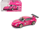 RWB 997 #12 Hotel Ava Pink Metallic 1/64 Diecast Model Car by Pop Race
