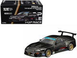 Toyota Supra Top Secret GT300 RHD (Right Hand Drive) Black Carbon Thailand Diecast Expo 2026 1/64 Diecast Model Car by Pop R