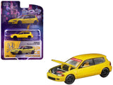 Honda Civic EG6 RHD (Right Hand Drive) Yellow Vancouver 2026 Event Edition 1/64 Diecast Model Car by Pop Race