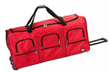 40 Inch ROLLING DUFFLE RED