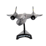 Lockheed YF12 SR71 Blackbird Aircraft NASA United States Air Force 1/200 Diecast Model Airplane by Postage Stamp