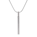 PT318W B.Tiff Pave Bar Pendant