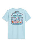 Grand Slam Pocket T-Shirt - Chambray