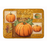 Caroline'S Treasures Fall Harvest Pumpkins Floor Mat, 19 X 27, Multicolor