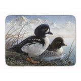 Caroline'S Treasures Goldeneye Ducks In The Water Floor Mat, 19 X 27, Multicolor