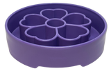 Flower eBowl Deep Slow Feeder Dog Bowl for Enrichment | USA Made