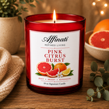Pink Citrus Burst Signature Candle
