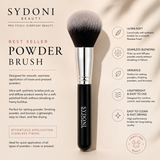 SYDONI POWDER BRUSH - Ultra-Soft Synthetic Bristles