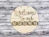 Welcome to our PATCH 18inch Door Hanger Unfinished Kit