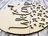 Welcome Butterfly Door Hanger Unfinished Kit