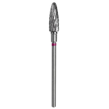 CARBIDE NAIL DRILL BIT, "CORN", PURPLE, HEAD DIAMETER 5/13MM (FT90V050/13) (№80)- STALEKS™
