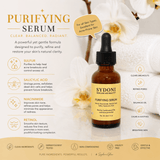 SYDONI PURIFYING SERUM with Niacinamide & Retinol | Refine, Clarify & Smooth 30 ml/ 1fl. oz.