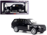 Land Rover Ranger Rover 50th Anniversary Black Metallic with Sunroof 1/18 Diecast Model Car by Heimanba