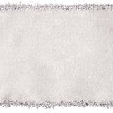 Vickerman 4 X 5 Yards Ivory Viscose Velvet Double Fused Ribbon.