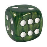 Role 4 Initiative D6 18Mm Emerald Dragon Shimmer W/White (12)