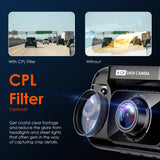 Rexing R4 4 Channel Dash Cam W/ All Around 1080p Resolution, Wi-Fi, and GPS
