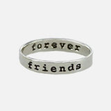 Friends Forever Sterling Silver Ring