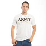 Seal Beach, Applique T'S, Army, Wht, M
