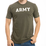 Oceanside, Applique T'S, Army, Olive, L