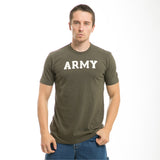 Oceanside, Applique T'S, Army, Olive, Xl