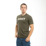 Oceanside, Applique T'S, Army, Olive, Xl