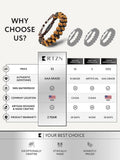 Tigers Eye Beaded Bracelet - Morocco